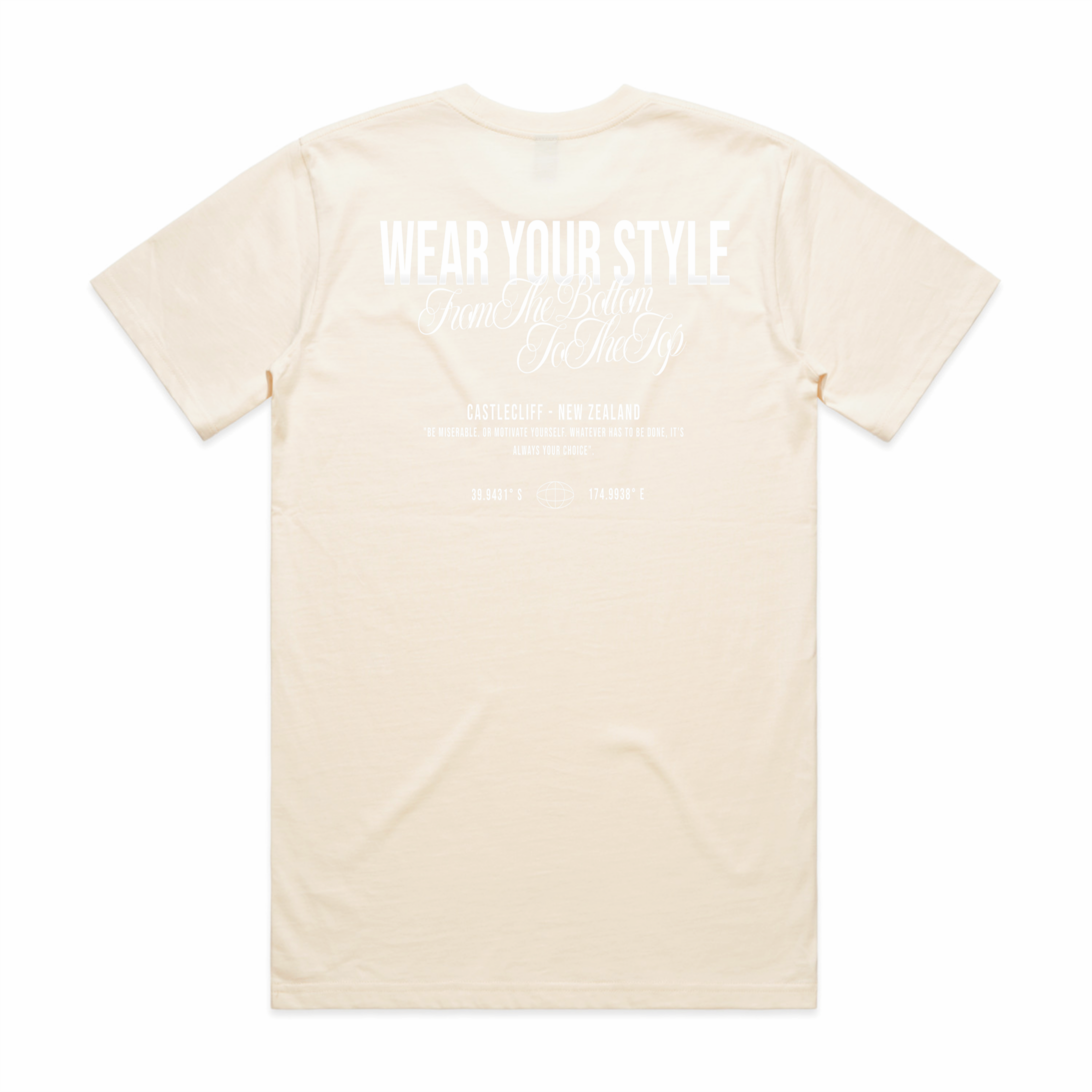 Ecru Short Sleeve T-Shirt
