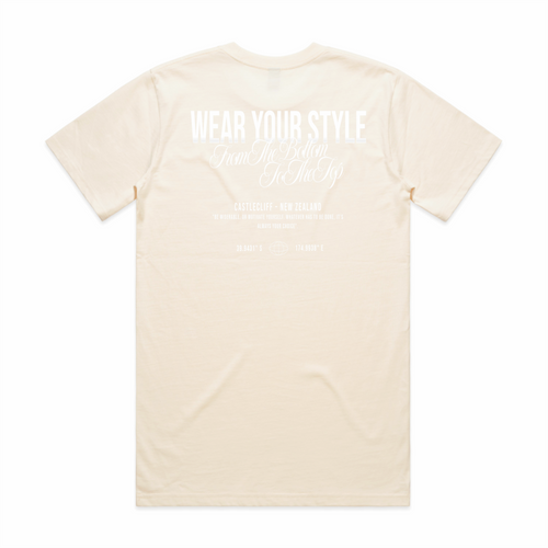 Ecru Short Sleeve T-Shirt