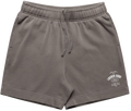 Grey Relaxed Faded Track Shorts