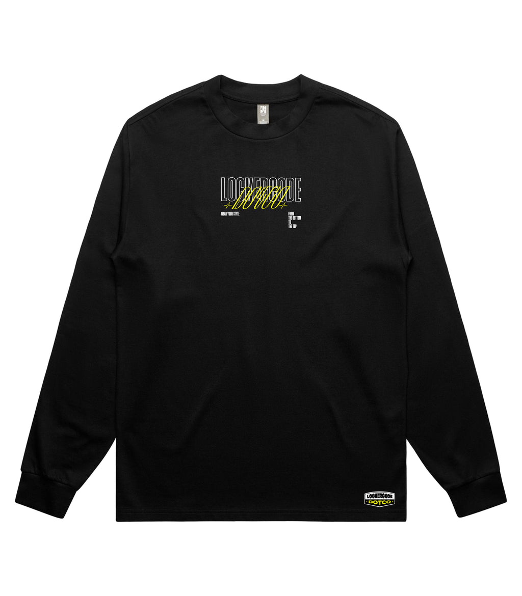 Black Heavy L/S T-Shirt